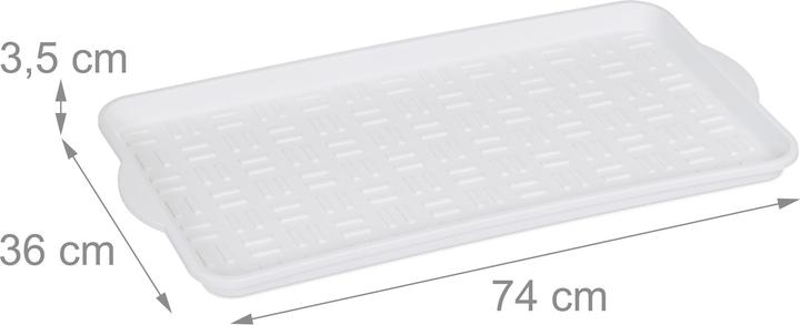 Image du produit Relaxdays Égouttoir à chaussures (74 x 36 x 3,5 cm)