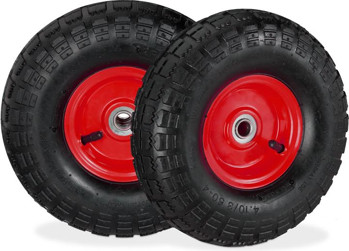 Relaxdays Hand truck wheel 4.1/3.