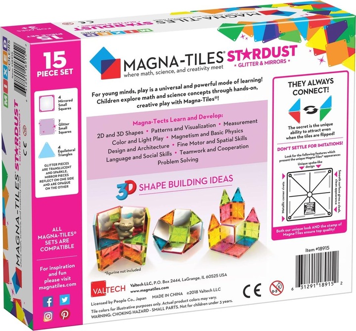 Produktbild Magna-Tiles Stardust Glitter Set