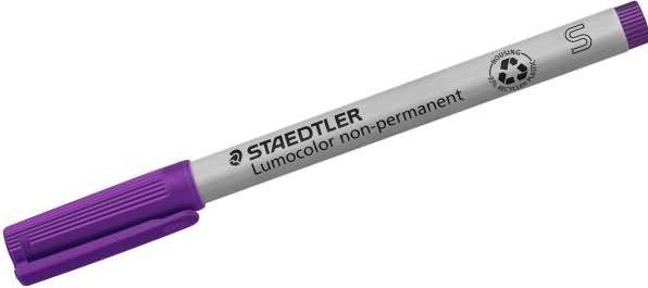 Actual product image Staedtler Lumocolor non-permanent (Violet, 1x)