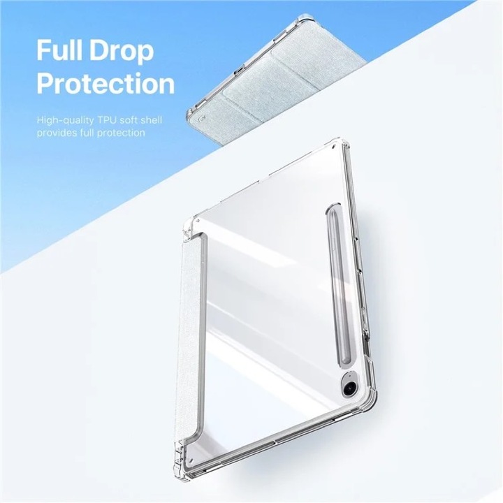 Actual product image Dux Ducis Unid Series Leather Bookcover Cover (Galaxy Tab S9 FE, Galaxy Tab S9)