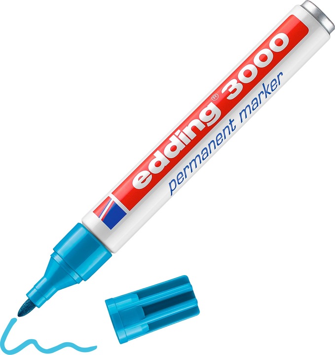 Actual product image Edding Permanent Marker 3000 (Brown, 1.50 mm, 1 x)