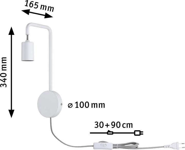 Immagine prodotto Paulmann Applique Calvani (E27)