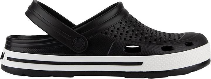 Coqui Lindo Herrenclogs Schwarz und Weiss 6403-100-2232 (41) (41)