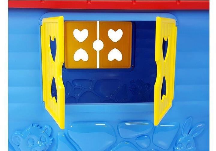 Produktbild ToyToyToy Spielhaus mit Fenster & Tür