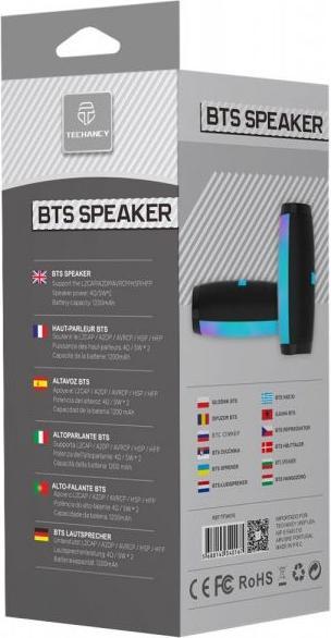 Actual product image Techancy Bluetooth loudspeaker