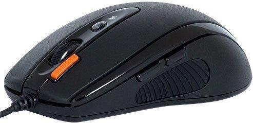 Actual product image A4Tech X-710BK Maus wire, schwarz, 2000DPI (Cable)