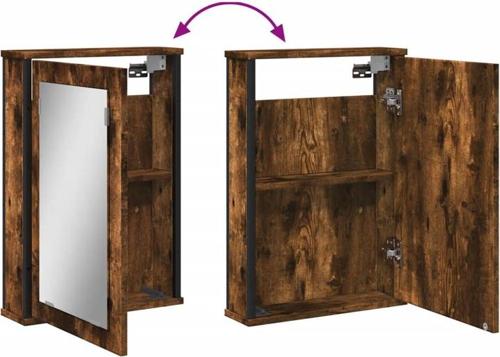 Produktbild vidaXL Spiegelschrank (42 x 12 x 60 cm)