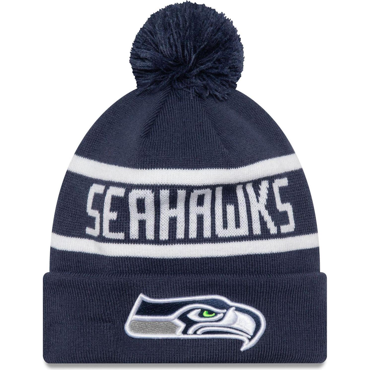 New Era, Herren, Mütze, NFL Winter Mütze - JAKE Seattle Seahawks, Blau