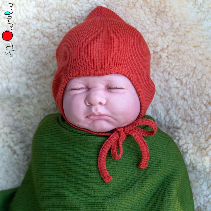 Produktbild ManyMonths Woolies Baby Cap - Lavender Crystal