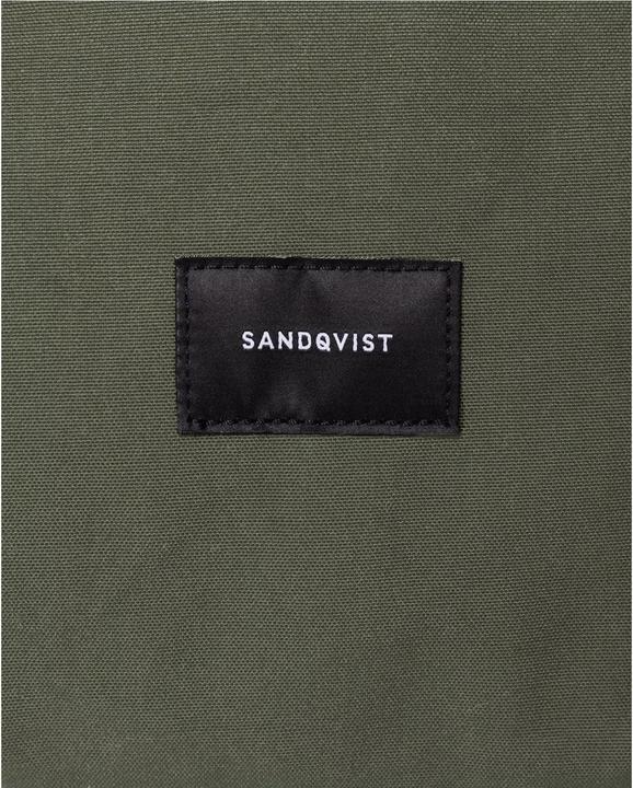 Actual product image Sandqvist Laptop Rugzak / Rugtas / Laptoptas / Werktas - Alfred - Groen - 13 inch (22 l)