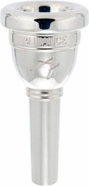 Alliance WA22-3B Bocchino per cornetta, placcato argento