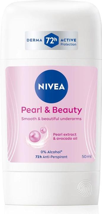 Produktbild NIVEA Solid antiperspirant Pearl & Beauty (Anti-Perspirant) 50 ml (50 ml)