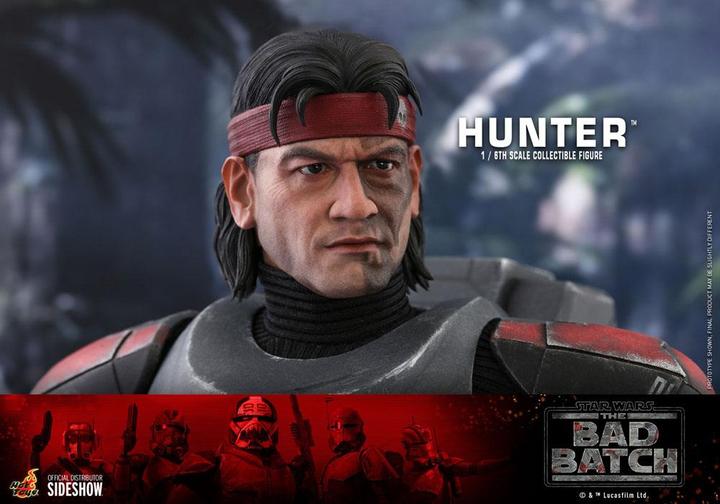 Image du produit Hot Toys Star Wars - The Bad Batch "Hunter" Figurine 1/6