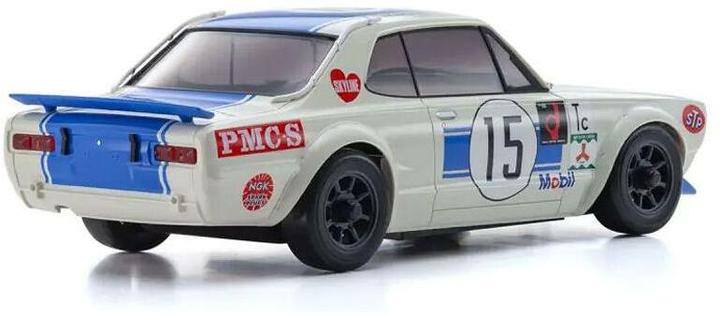 Produktbild Kyosho Mini-Z MA020 Nissan Skyline 2000GT-R AWD Blau, ARTR, 1:27 (ARR Almost-Ready-to-Race)