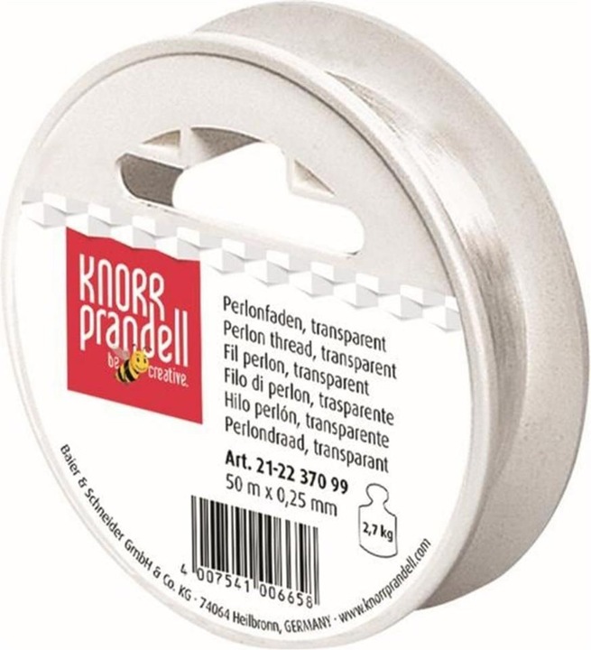 Produktbild Knorr Prandell Perlonfaden - Transparent