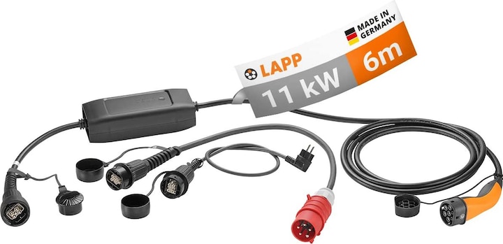 Lapp Mobility Set mobile Ladestation Universal (Typ 2, 11 kW, 10 A, CEE 16)