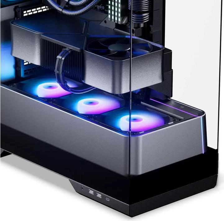 Productafbeelding Phanteks Evolv S2 PC-Gehäuse, Midi-Tower, E-ATX, RGB, Tempered Glass - schwarz (E-ATX, ATX, Mini-ITX, mATX)