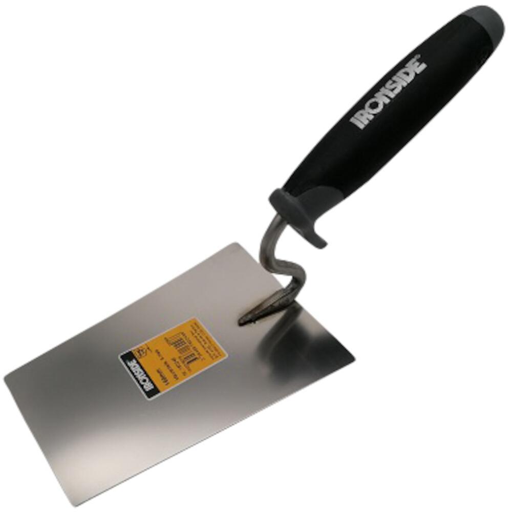 Ironside, Kelle + Spachtel, Stuckateurkelle 180 mm mit 2-Komponenten-Griff, 1 Stück, 160247 (11.90 cm)