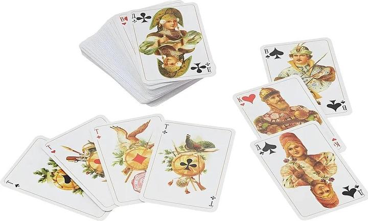 Actual product image Piatnik Golden Russian cards (2 - 6 Players)