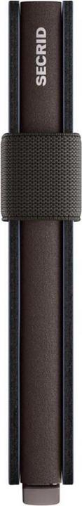 Actual product image Secrid Bandwallet Matte Steel Blue Brown