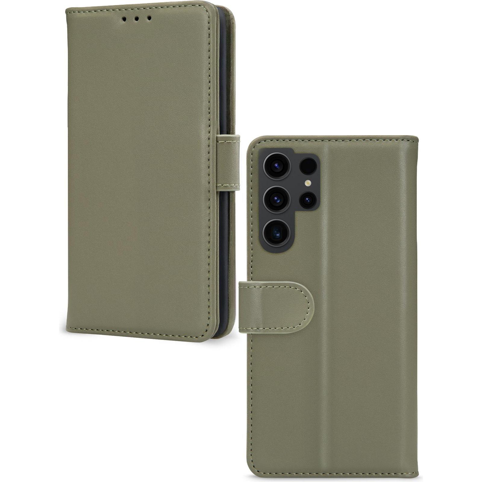 Mobilize Premium Gelly Wallet (Samsung Galaxy S23 Ultra), Smartphone Hülle, Grün