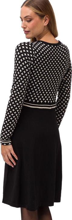 Produktbild Zero Strickkleid grafisches Muster (36)