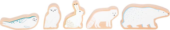 Actual product image small foot Wooden blocks "Arctic