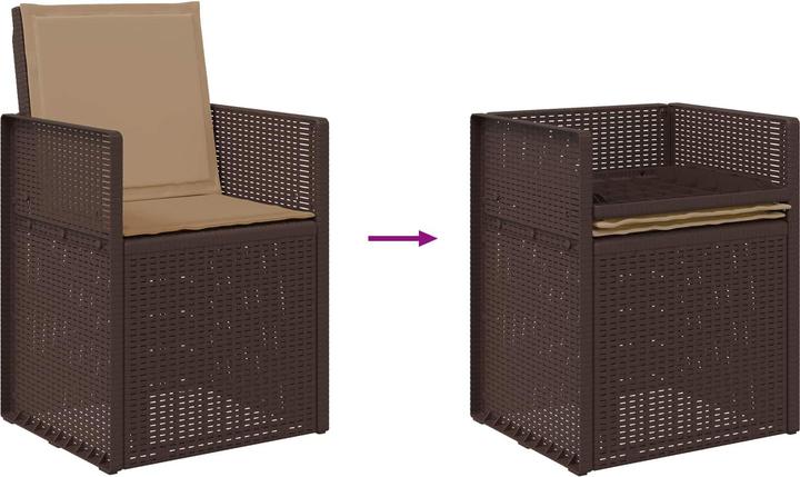 Produktbild vidaXL Modernes Esszimmer-Set