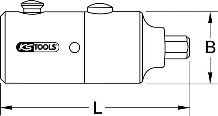 Produktbild KS Tools Montagewerkzeug f.Abflussventile.92mm (92 mm)