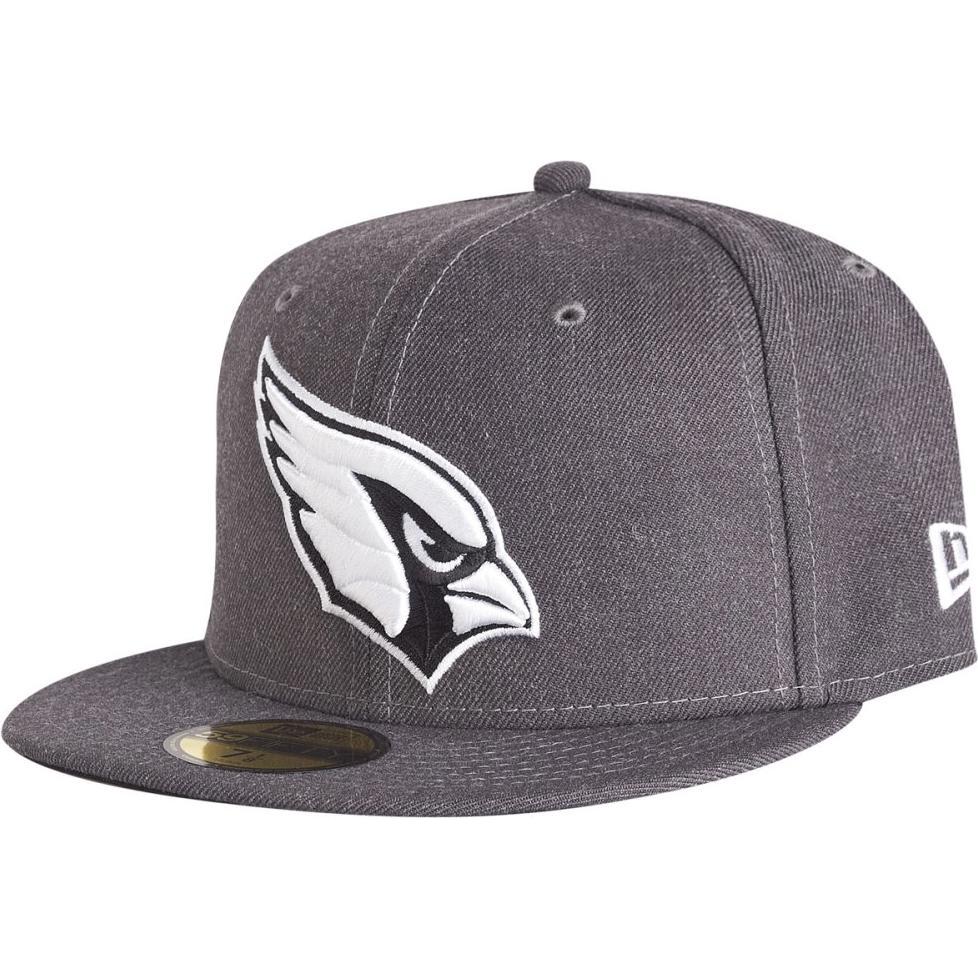 New Era, Herren, Cap, 59Fifty Cap - GRAPHITE Arizona Cardinals - 7, Grau, (7)