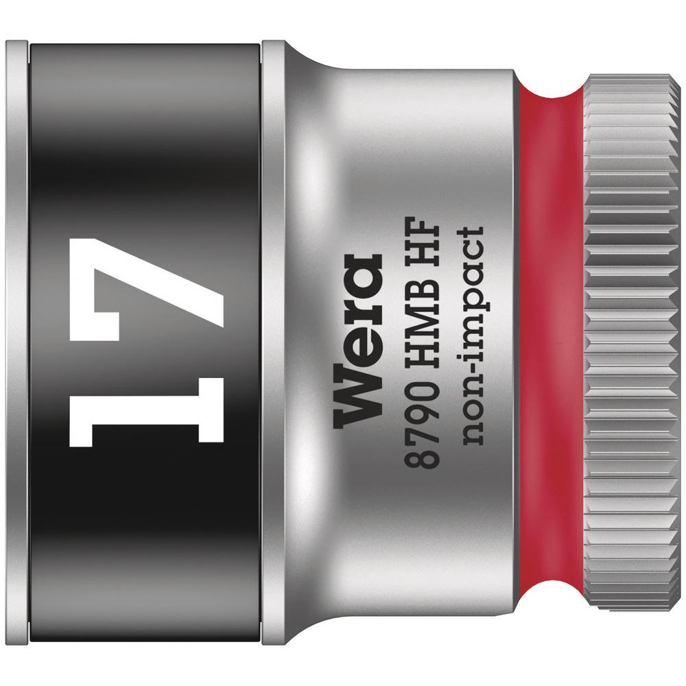 Wera, Steckschlüssel + Stecknuss, 8790 Hmb Hf 17,0 (17 mm)