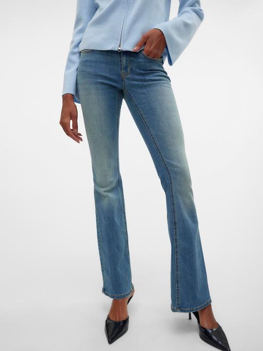 Actual product image Vero Moda VMSIGI Niedrige Taille Ausgestellt Jeans Ausgestellt (L)