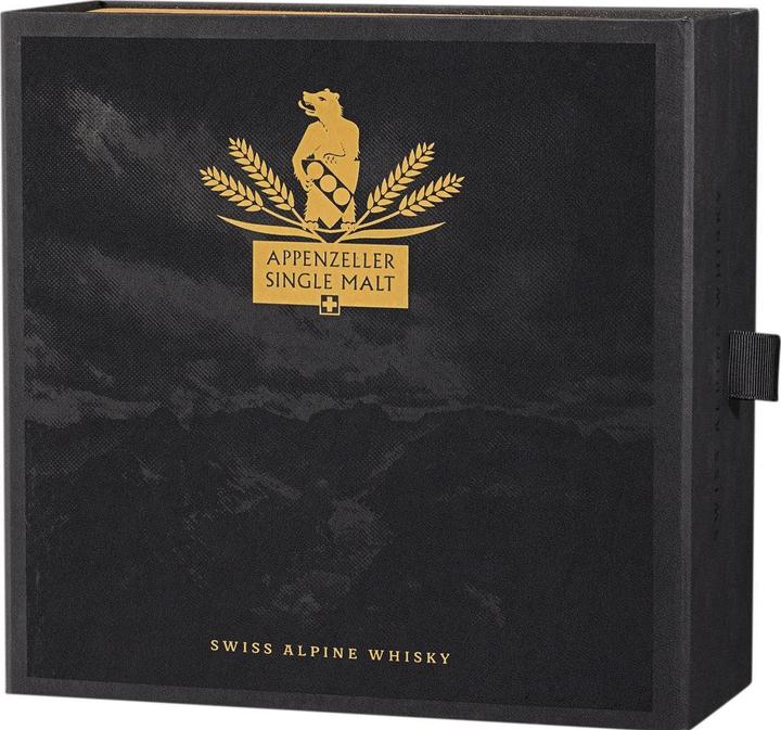 Produktbild Säntis Malt Geschenkset Golfers Birdie Water 0.5 l & 2 Gläser (Single Malt, 1 x 50 cl)