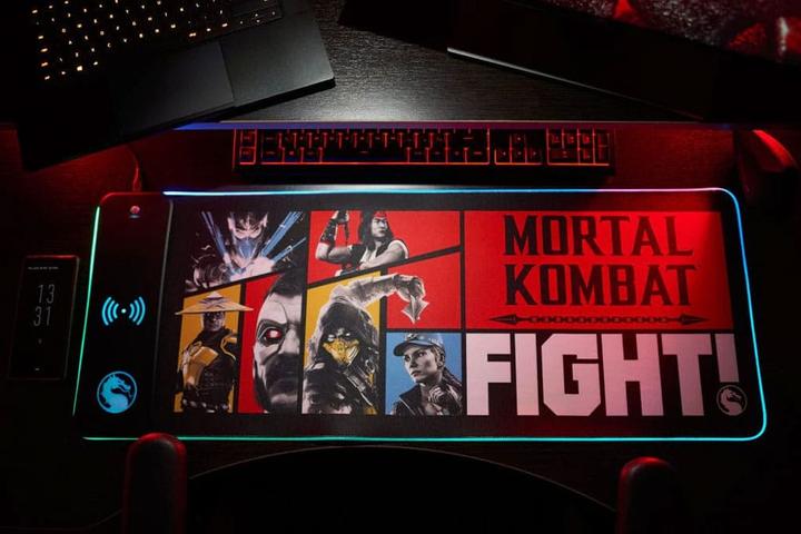 Actual product image Numskull Mortal Kombat: Mousepad XXL + Mobile Charger (XXL)