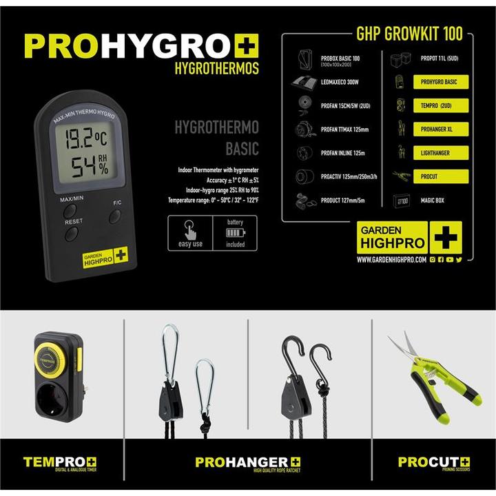 Image du produit Garden HighPro Garden High Pro Grow Kit 100