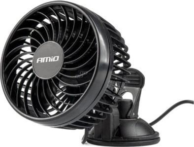 Produktbild Amio Autoventilator mit Saugnapf 4,5" 24V