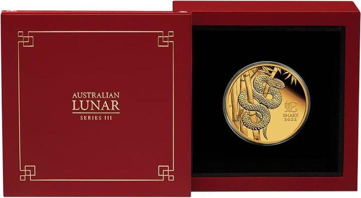 Produktbild The Perth Mint Gold Lunar III Schlange 1 oz PP - 2025 (999.90, 2025)