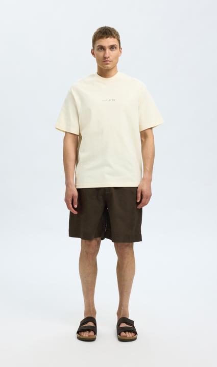 Produktbild Selected Loose Fit Shorts aus Leinengemisch (S)