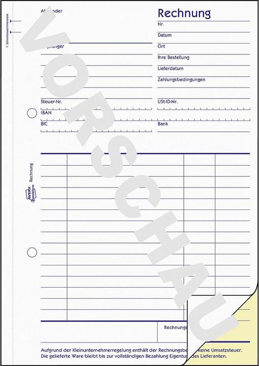 Actual product image Avery Invoice (40 x)