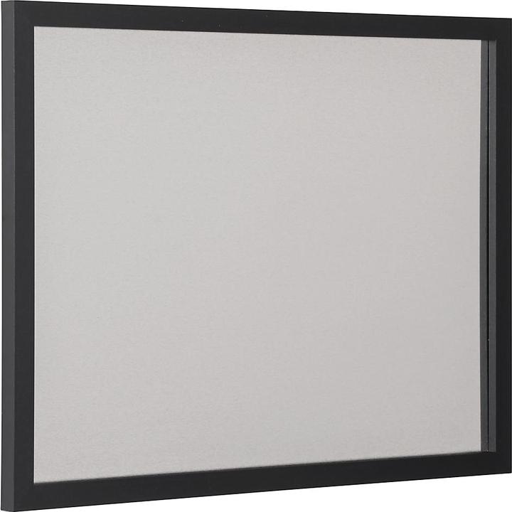 Produktbild Bi-Silque Magnettafel Black Shadow and Memo Board, für die Wandmontage, rechteckig, MDF Rahmen, v... (45 x 45 cm)