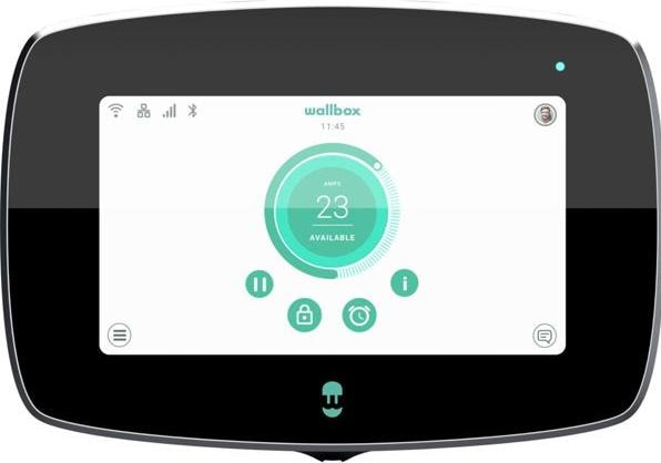 Image du produit Wallbox Chargeur Commander 2 pour véhicules électriques, câble de 5 mètres Type 2, 11kW, OCCP + RFID + DC (Type 2, 11 kW, 16 A)