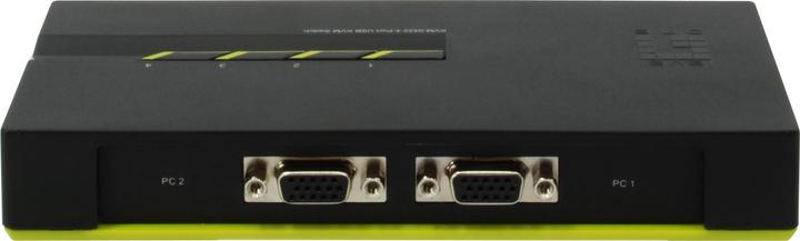 Actual product image LevelOne KVM-0422: 4Port Cable KVM Switch