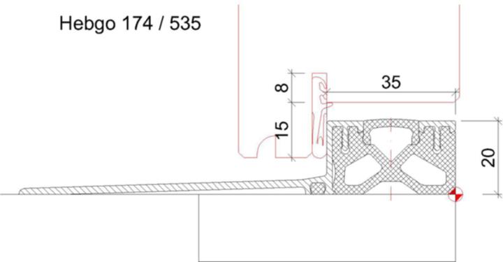 Produktbild Hebgo Schwellenprofile 174