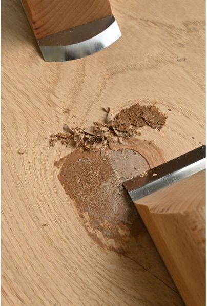 Produktbild Kirschen Handhobel Flatfix 95x50x4,5 mm rund (50 mm)