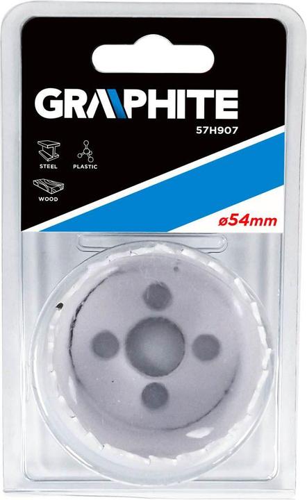 Produktbild Graphite 54 mm bimetallic hole saw - 57H907 (54 Millimeter)