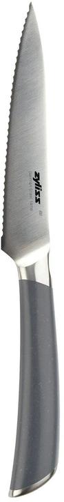 Zyliss Schälmesser Comfort Pro gezackt 11.5 cm, Grau (11.50 cm)