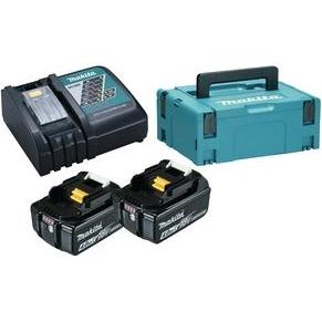 Makita, Batteria + Caricatore, Kit di alimentazione (18 V)