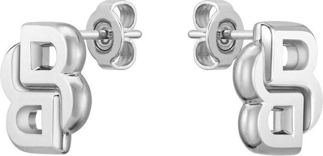 Hugo Boss Fashion steel earrings Double B 1580561 (Stahl)