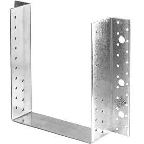 GH, Baubeschläge + Holzverbinder, Balkenschuh Kombi 05/2,5 aussenliegend 180x200 - Stahl feuerverzinkt (Balkenschuh, 1 S...